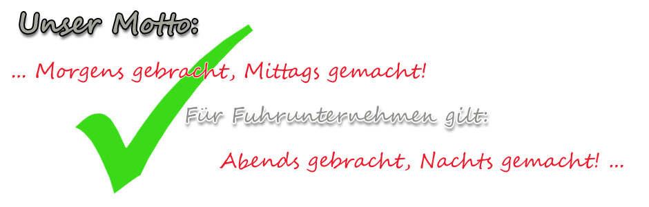 Unser Motto